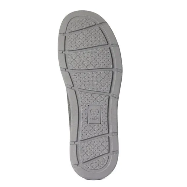 Ariat Men's Hilo Charcoal Canvas Slip On Shoes 10038391