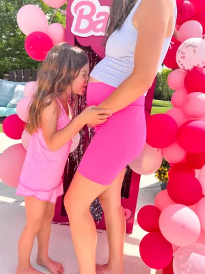 Bubblegum Pink Runners Shorts