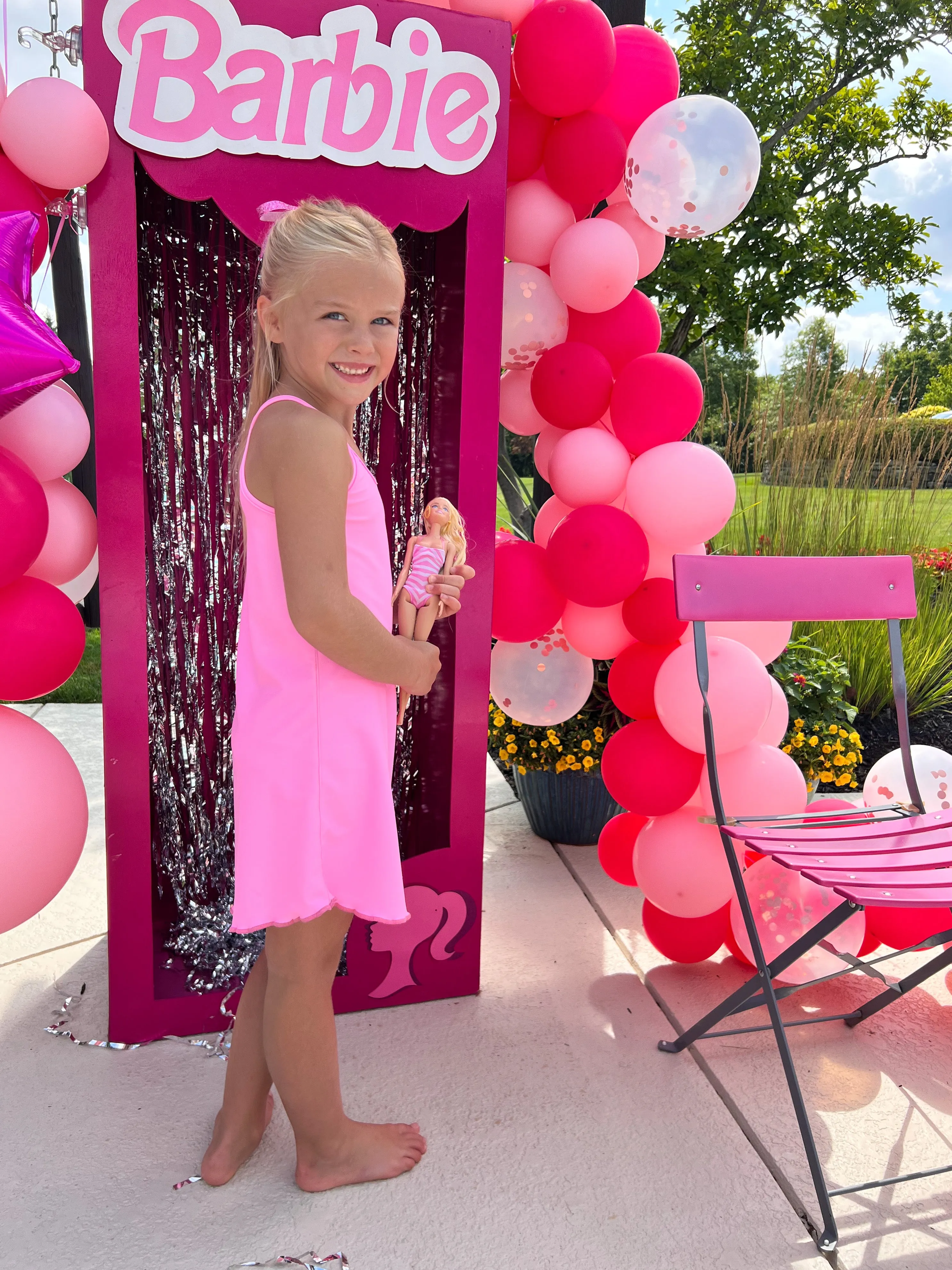 Bubblegum Razor Back Dress