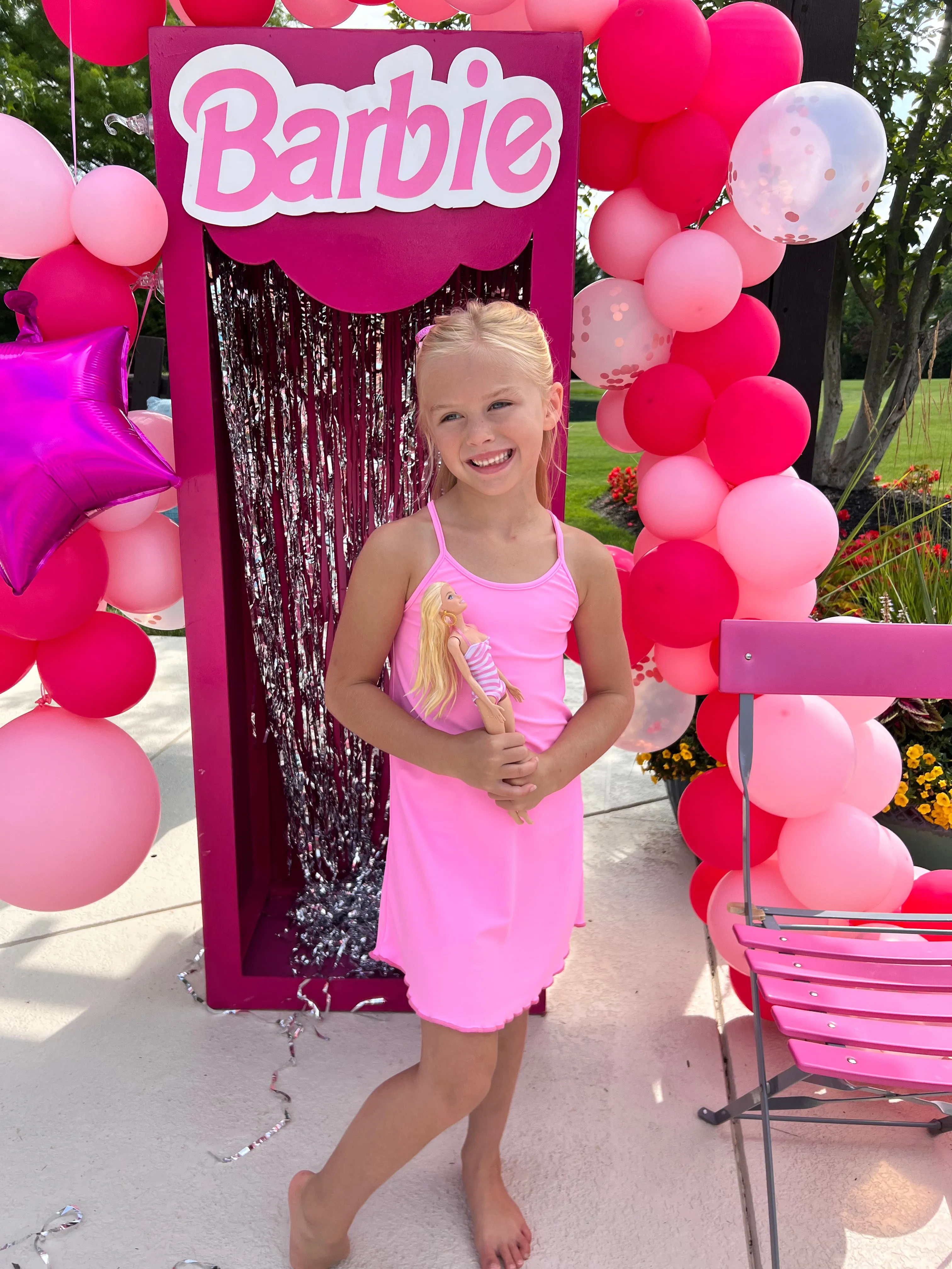 Bubblegum Razor Back Dress