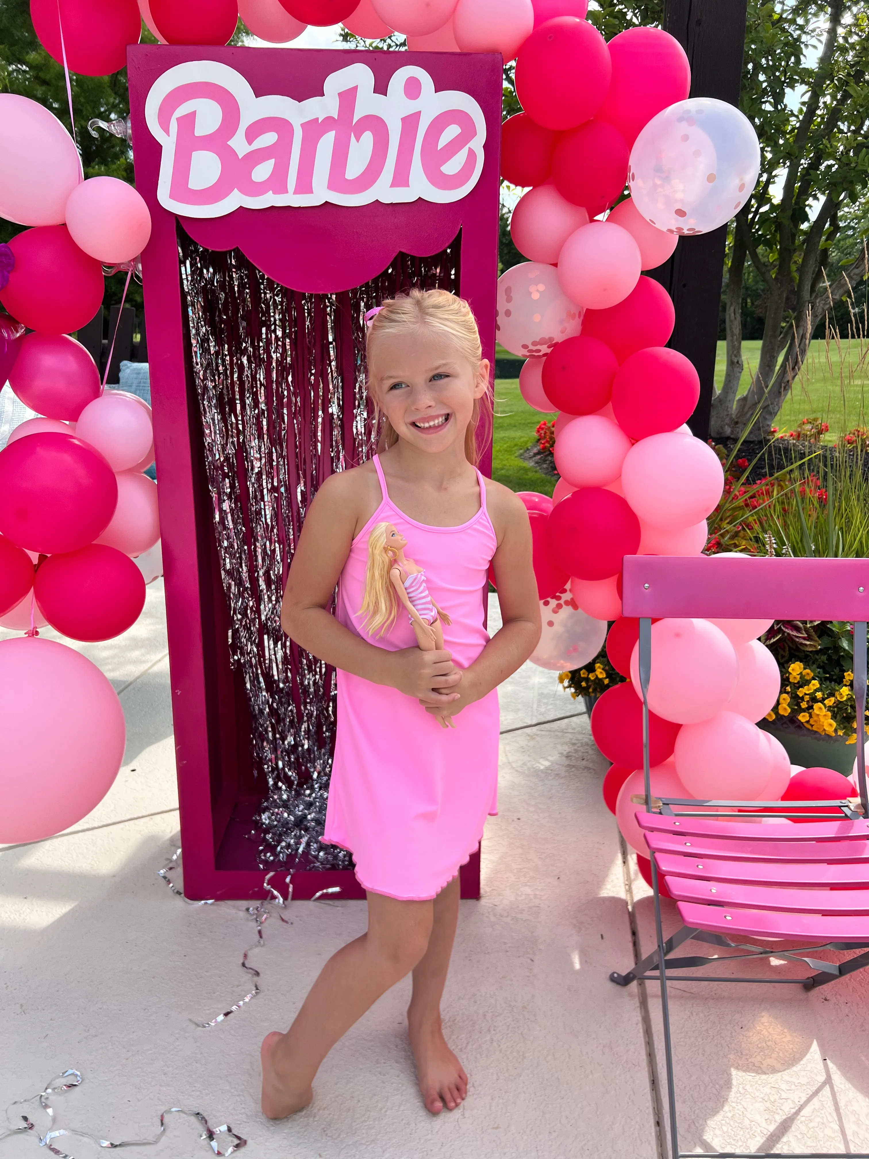 Bubblegum Razor Back Dress