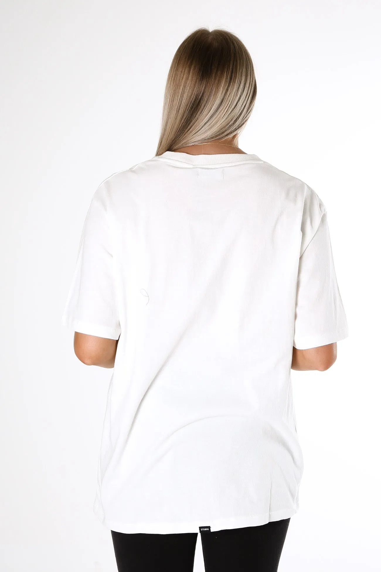 Hiatus Merch Fit Tee Dirty White
