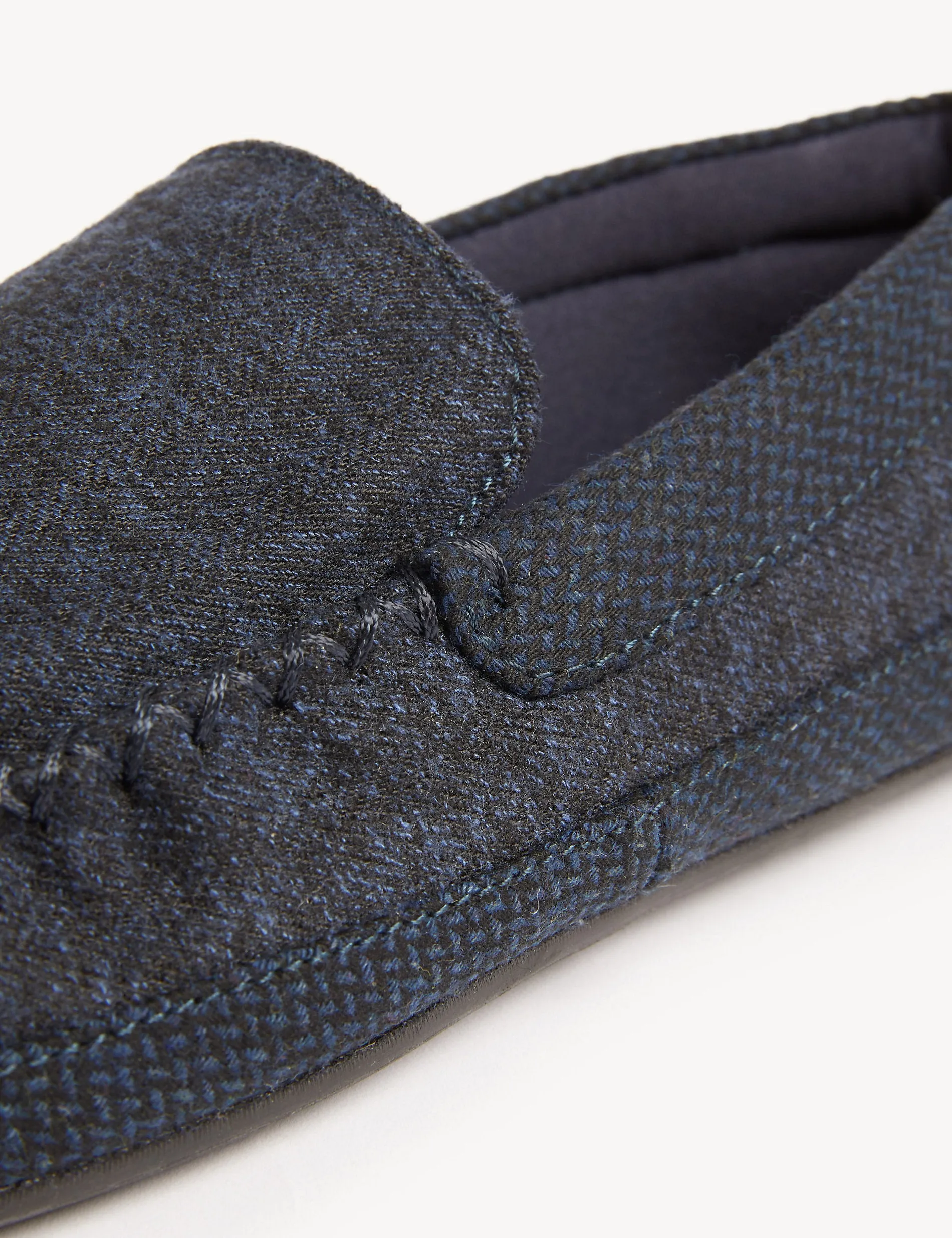Marks & Spencer moccasins, dark blue