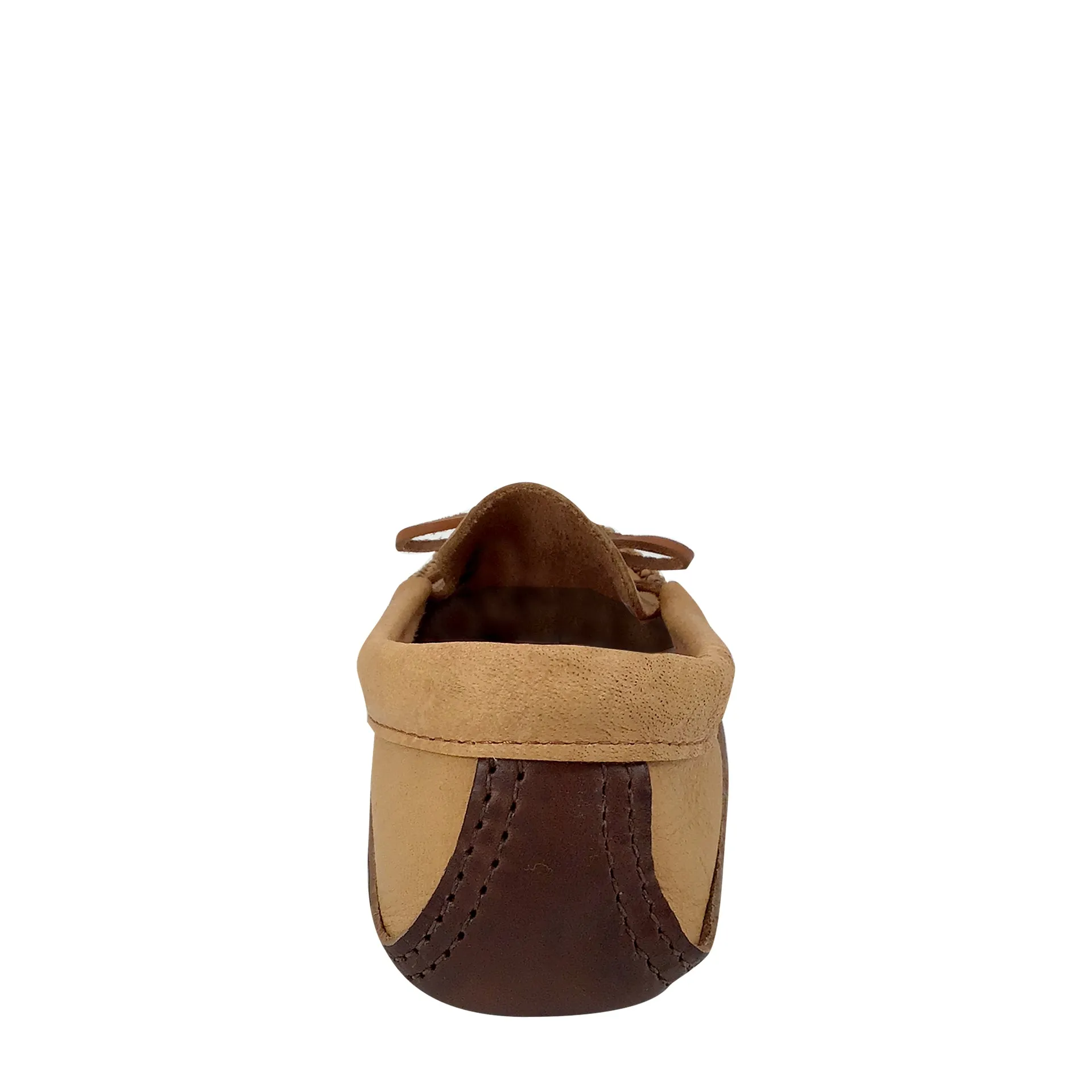 Men's Earthing Moccasins Moose Hide with Oil Tan BB495M