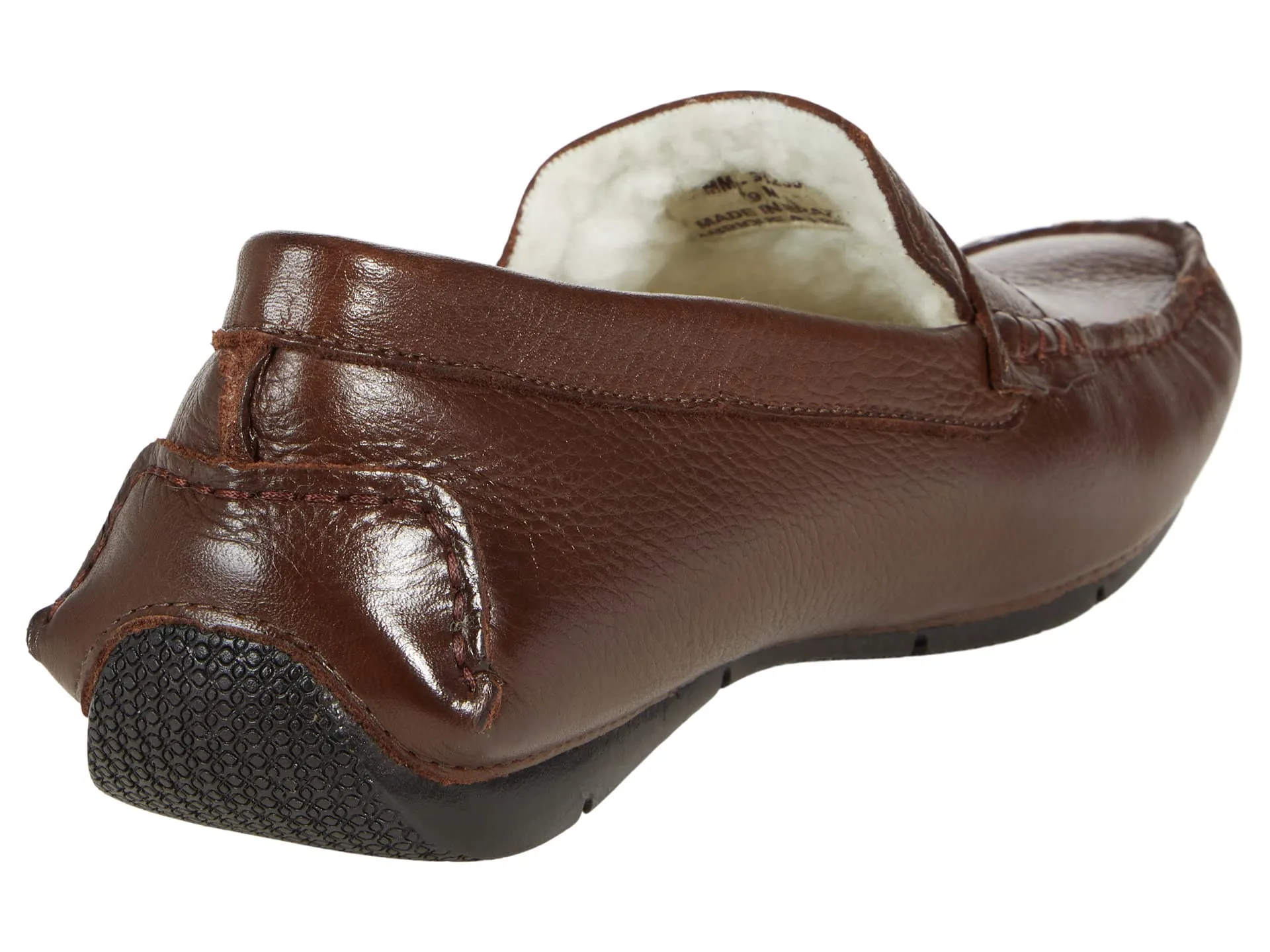 Moccasins Massimo Matteo, Faux Fur Penny Loafer