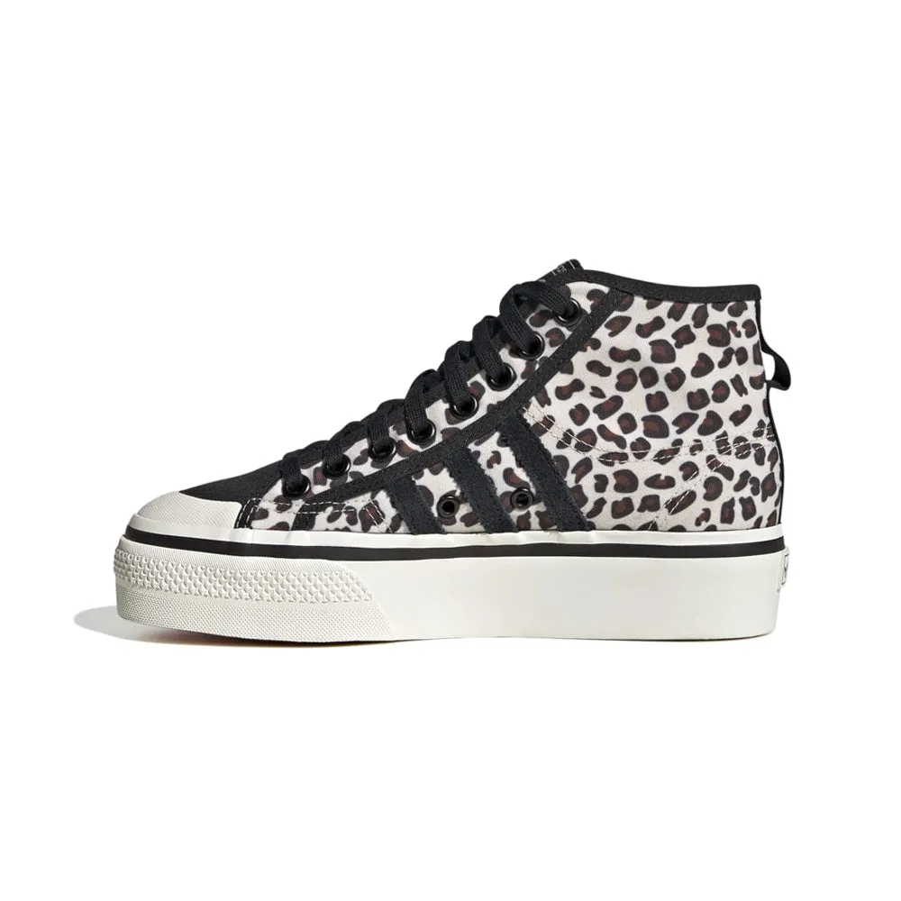 Nizza Leopard Print Platform Sneakers