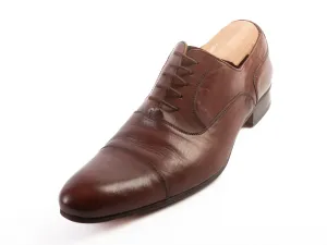 Russell & Bromley London Brown Cap Toe Oxfords