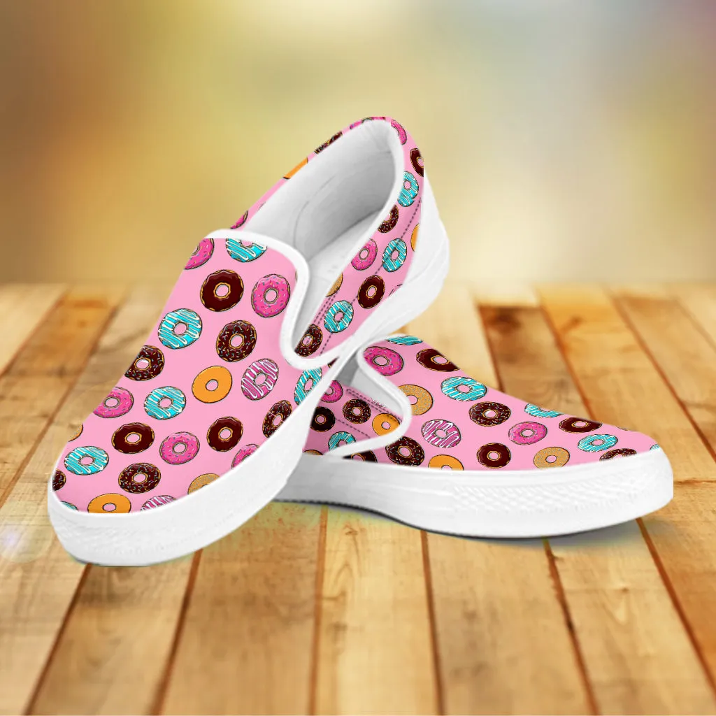 Rylie's Doughnut Extravaganza Slip-Ons