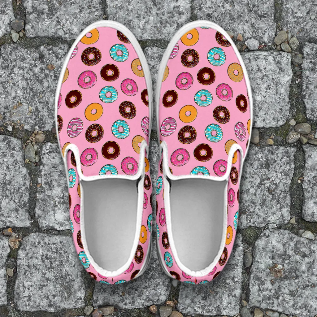 Rylie's Doughnut Extravaganza Slip-Ons